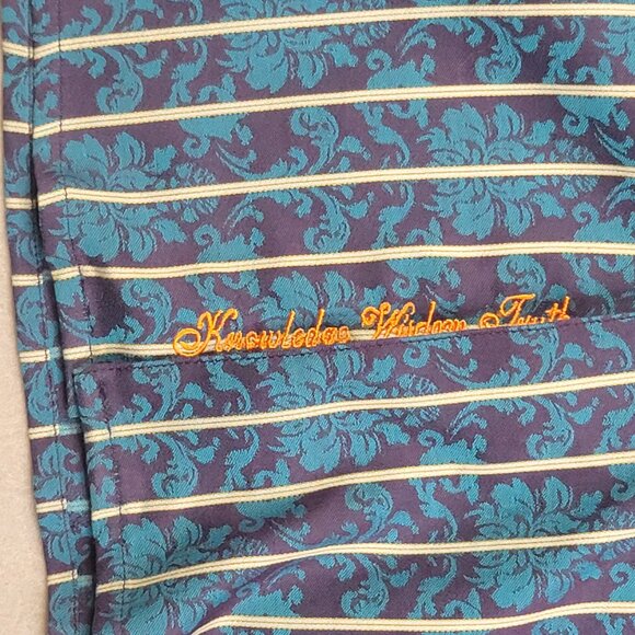 Robert Graham Long Sleeve Contrast Cuff Men's Shirt 2XL - Picture 3 of 8